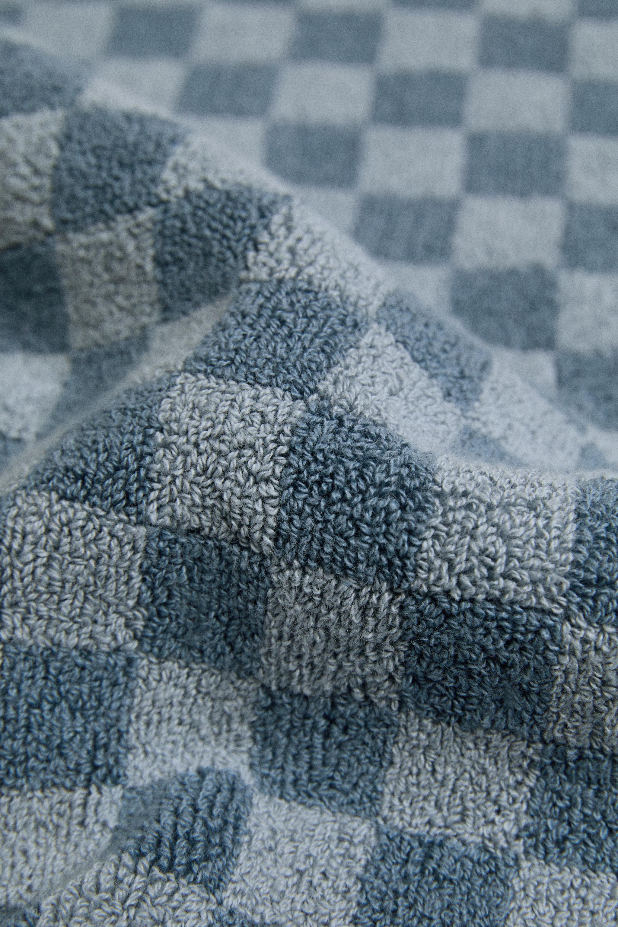 TAPIS DE BAIN DAMIER